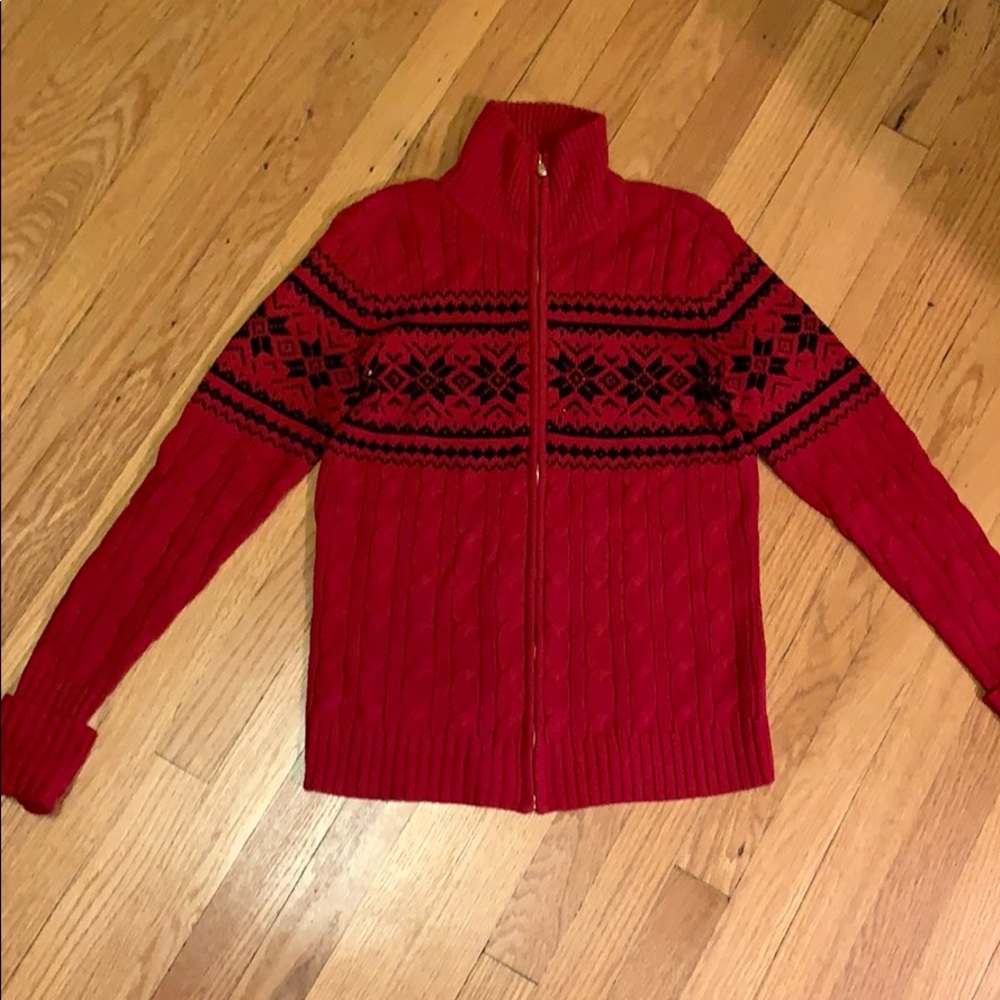 Ralph Lauren Red holiday sweater